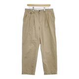 POLO RALPH LAUREN RELAXED FIT リラックスフィット 33/32 タック チノパンツ ベージュ レディース ポロ・ラルフローレン【中古】5-0710M♪
