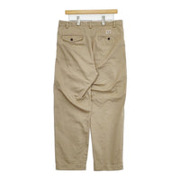 POLO RALPH LAUREN RELAXED FIT リラックスフィット 33/32 タック チノパンツ ベージュ レディース ポロ・ラルフローレン【中古】5-0710M♪