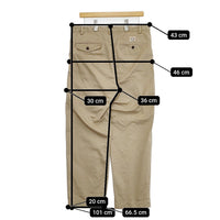 POLO RALPH LAUREN RELAXED FIT リラックスフィット 33/32 タック チノパンツ ベージュ レディース ポロ・ラルフローレン【中古】5-0710M♪