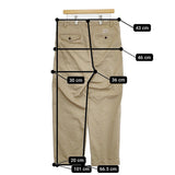 POLO RALPH LAUREN RELAXED FIT リラックスフィット 33/32 タック チノパンツ ベージュ レディース ポロ・ラルフローレン【中古】5-0710M♪