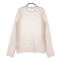 ATON スーパーキッドモヘヤクルーネックニット サイズ02 KRAGCW0717 定価53900円 ニット 24AW ピンク レディース エイトン【中古】5-0415T♪