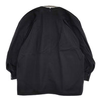 BLAMINK ドルマンショートスリーブブラウス 定価66000円 ブラウス シャツ 濃紺 ネイビー レディース ブラミ ンク【中古】5-0921M∞