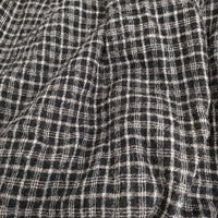 JOURNAL STANDARD LUXE リファインチェックパンツ 定価22000円 24AW ブラック レディース ジャーナルスタンダードラックス【中古】5-0415T♪