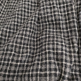 JOURNAL STANDARD LUXE リファインチェックパンツ 定価22000円 24AW ブラック レディース ジャーナルスタンダードラックス【中古】5-0415T♪