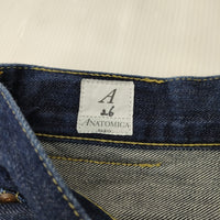 ANATOMICA 618 MARILYN 2 マリリン2 サイズ26×31 デニムパンツ ネイビー レディース アナトミカ【中古】5-0710G♪