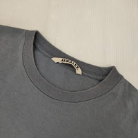 AURALEE LUSTER PLAITING L/S TEE 定価14000円 A20AP03GT 長袖Ｔシャツ カットソー ロンＴ ブルーグレー レディース オーラリー【中古】5-0823M∞