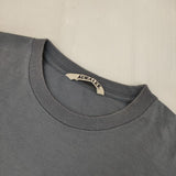 AURALEE LUSTER PLAITING L/S TEE 定価14000円 A20AP03GT 長袖Ｔシャツ カットソー ロンＴ ブルーグレー レディース オーラリー【中古】5-0823M∞