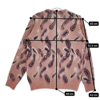 Needles Mohair Cardigan Paisley サイズXS ペイズリー柄 モヘア カーディガン 23AW ピンク メンズ ニードルス【中古】5-0415T♪