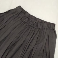 Morris&Sons プリーツロングスカート 20S-KMW-006 ロングスカート ブラック レディース モリスアンドサンズ【中古】5-0823M∞