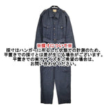 Nigel Cabourn LINEN WOOL ARMY SUIT リネンウールアーミースーツ ベルト付き オールインワン ツナギ ネイビー レディース ナイジェルケーボン【中古】5-1026M∞