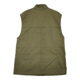 OPAQUE CLIP ミリタリーベスト 637-46017 コットン ベスト カーキ レディース オペークドットクリップ【中古】5-0823M∞