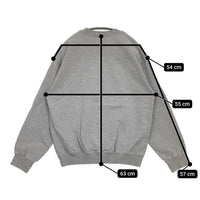 FRUIT OF THE LOOM ヘビーウエイト S 34-36 長袖Ｔシャツ カットソー ロンＴ グレー レディース フルーツオブザルーム【中古】5-0823M∞
