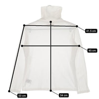 SUNSPEL コットン 英国製 ハイネック 長袖Ｔシャツ カットソー ロンＴ ホワイト レディース サンスペル【中古】5-0528M∞