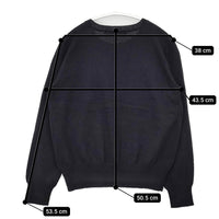 nest Robe 14080200114030 ウール カシミヤ混 セーター ニット ブラック レディース ネストローブ【中古】5-1007T△