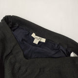 unfil ローシルク リブジャージー ワイドレッグ トラック パンツ定価31900円 wfsp-uw122 パンツ チャコールグレー レディース アンフィル【中古】5-0823G∞