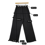 unfil ローシルク リブジャージー ワイドレッグ トラック パンツ定価31900円 wfsp-uw122 パンツ チャコールグレー レディース アンフィル【中古】5-0823G∞