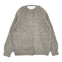 chocol raffine robe 2WAYメランジMIXニットプルオーバー 6A47L2C0700 カーディガン グレー レディース ショコラフィネローブ【中古】5-0920T♪