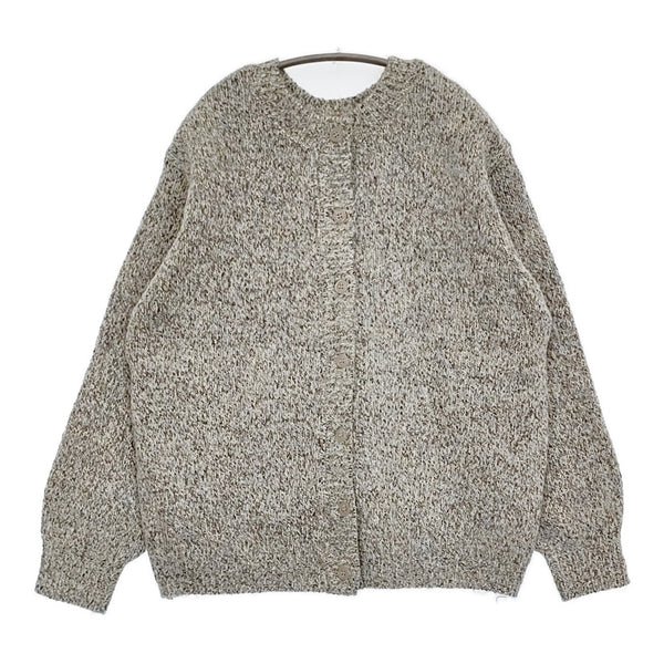 chocol raffine robe 2WAYメランジMIXニットプルオーバー 6A47L2C0700 カーディガン グレー レディース ショコラフィネローブ【中古】5-0920T♪