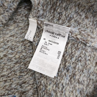 chocol raffine robe 2WAYメランジMIXニットプルオーバー 6A47L2C0700 カーディガン グレー レディース ショコラフィネローブ【中古】5-0920T♪