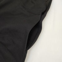 qualite ジャンパースカート ノースリーブ ツィルジャージ ワンピース ブラック レディース カリテ【中古】5-0823M∞