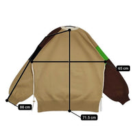 HeRIN.CYE ヘリンドットサイ Pocket boyfriend 3530GAM70-1380 ニットソー ニット ベージュ マルチ レディース【中古】5-0823M∞