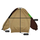HeRIN.CYE ヘリンドットサイ Pocket boyfriend 3530GAM70-1380 ニットソー ニット ベージュ マルチ レディース【中古】5-0823M∞