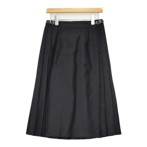 O'NEIL OF DUBLIN キルト 巻き ウール Regular Easy Kilt 5073WP ロングスカート ブラック レディース オニールオブダブリン【中古】5-0927T∞