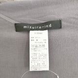 mizuiro-ind ラビットファー マフラー ネックウォーマー ライトグレー レディース ミズイロインド【中古】5-1023T◎