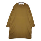 nooy スウェット ワンピース ナイロンコットン チュニック ブラウン レディース ヌーイ【中古】5-0823M∞