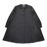 petite robe noire PR0-16SC01 コットン 丸襟 コート チャコールグレー レディース プティローブノアー【中古】5-0528M∞