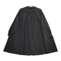 petite robe noire PR0-16SC01 コットン 丸襟 コート チャコールグレー レディース プティローブノアー【中古】5-0528M∞
