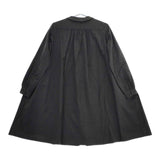 petite robe noire PR0-16SC01 コットン 丸襟 コート チャコールグレー レディース プティローブノアー【中古】5-0528M∞