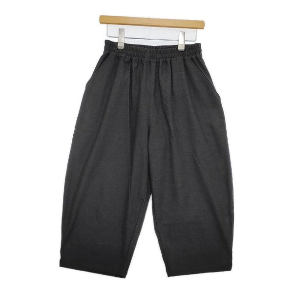 have a good day aranciato別注 リラックスクロップドワイド パンツ チャコールグレー レディース ハブアグッドデイ【中古】5-0823G∞