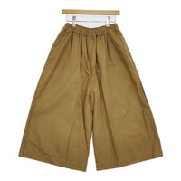 ICHI コットンリネン イージーパンツ ワイドパンツ SM200331-4 パンツ ベージュ レディース イチ【中古】5-0823G∞