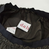 dahl’ia コットンナイロン スカート カーキ レディース ダリア【中古】5-0823M∞