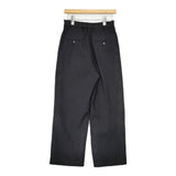 URBAN RESEARCH DOORS ラップワイドパンツ DR37-24A210 パンツ 23AW ブラック レディース アーバンリサーチドアーズ【中古】5-0927T∞