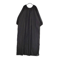 TUTIE 新品 tomomiさんコラボ コットンリネンブロード2WAYワンピース ロング丈 定価13970円 ブラック レディース ツチエ【中古】5-0415M♪