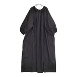 TUTIE 新品 tomomiさんコラボ コットンリネンブロード2WAYワンピース ロング丈 定価13970円 ブラック レディース ツチエ【中古】5-0415M♪