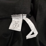TUTIE 新品 tomomiさんコラボ コットンリネンブロード2WAYワンピース ロング丈 定価13970円 ブラック レディース ツチエ【中古】5-0415M♪