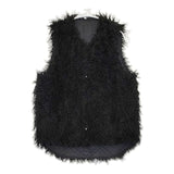 HARI REVERSIBLE VEST 中綿 リバーシブル ベスト 23AW ブラック レディース ハリ【中古】5-0818T∞