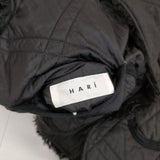 HARI REVERSIBLE VEST 中綿 リバーシブル ベスト 23AW ブラック レディース ハリ【中古】5-0818T∞