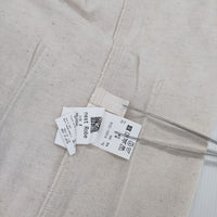 nest Robe/UpcycleLino 01231-1316 チノサロペット 定価30800円 オーバーオール サロペット キナリ レディース ネストローブ/アップサイクルリノ【中古】5-0906M∞