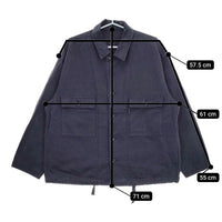 UpcycleLino nest Robe BASIC チノ フィールドジャケット 600225-7028 ジャケット ネイビー メンズ アップサイクルリノ【中古】5-0705M∞