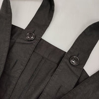 nest Robe/UpcycleLino 01231-1297 FRESH STATION JUMPER SKIRT ジャンパースカート ワンピース ダークカーキ レディース ネストローブ/アップサイクルリノ【中古】5-0914M∞