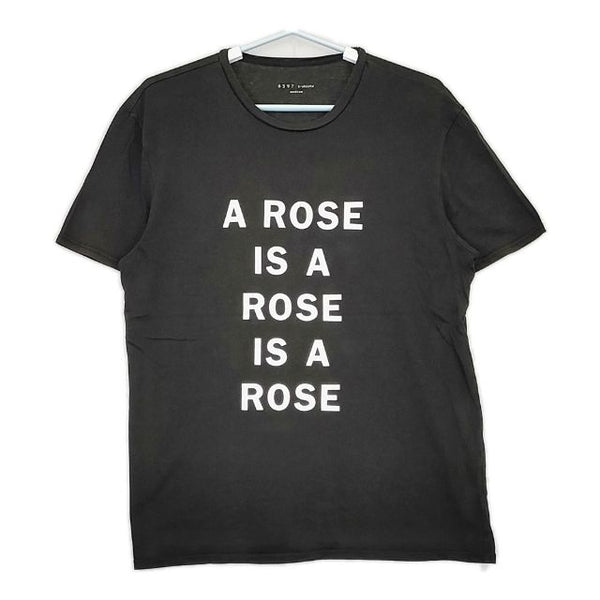 6397 コットン 半袖Ｔシャツ カットソー ブラック ホワイト レディース シックススリーナインセブン【中古】5-0616S∞