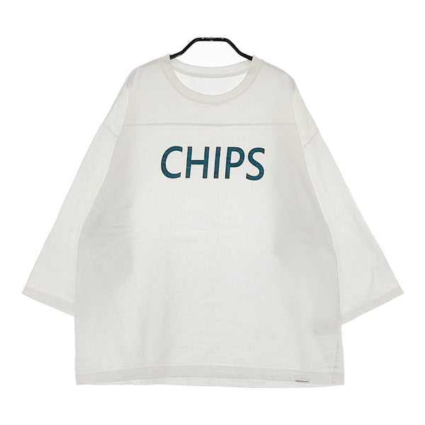 nest Robe UpcycleLino BASIC CHIPS 600235-7044 サイズ1 長袖Ｔシャツ カットソー ロンＴ ホワイト レディース ネストローブ【中古】5-0509M♪