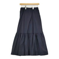 JOURNAL STANDARD relume MULTI FUNC+ ギャザーイージースカート 定価9900円 ロングスカート 24SS ネイビー レディース ジャーナルスタンダードレリューム【中古】5-0616M∞