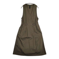 MHL. HIGH TWIST COTTON TWILL 595-3156502 ジャンパースカート ワンピース 23SS カーキ レディース エムエイチエル【中古】5-0914M∞