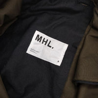 MHL. HIGH TWIST COTTON TWILL 595-3156502 ジャンパースカート ワンピース 23SS カーキ レディース エムエイチエル【中古】5-0914M∞