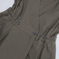 MHL. HIGH TWIST COTTON TWILL 595-3156502 ジャンパースカート ワンピース 23SS カーキ レディース エムエイチエル【中古】5-0914M∞